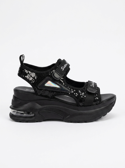 Arthur - Sandalia deportiva de plataforma con tira Oxford (Mujer)