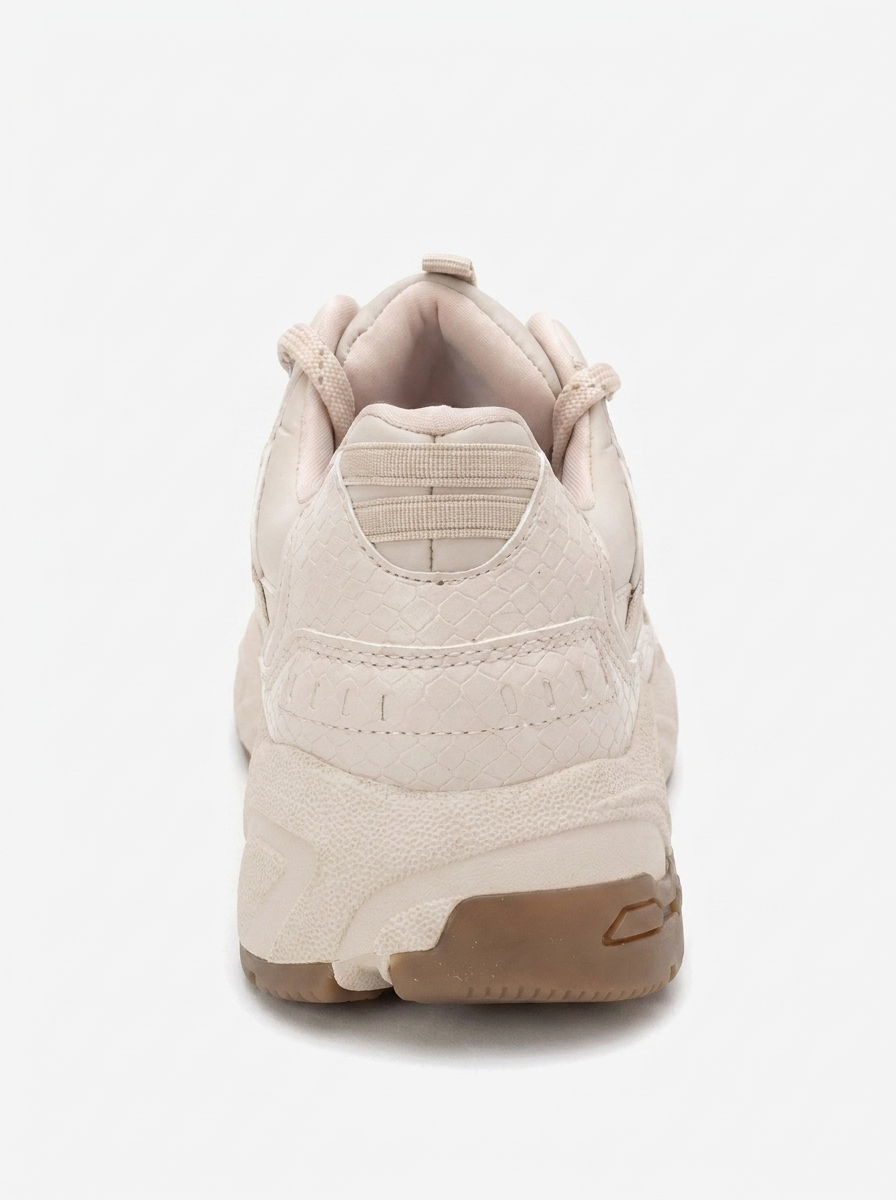 Bambi - Beige Scuba Sneaker (Women)