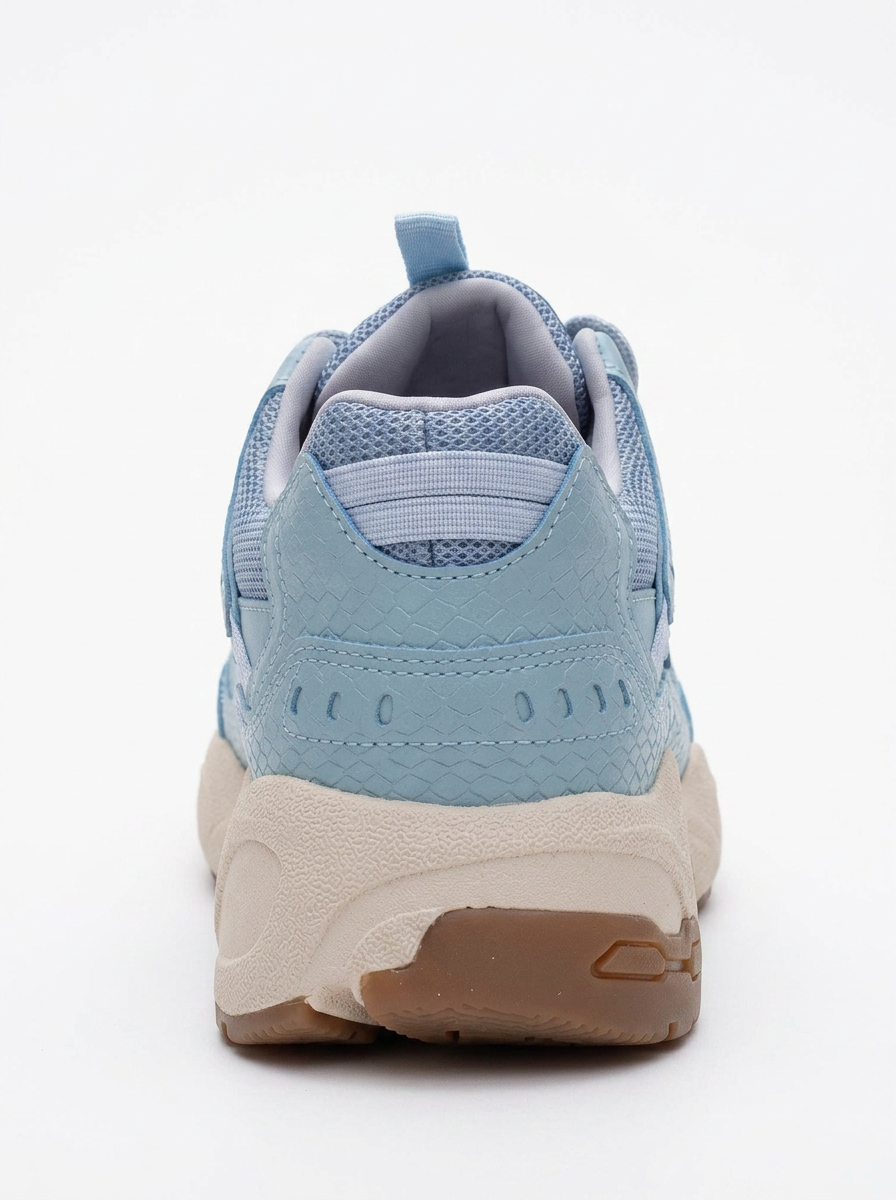 Bambi - Zapatillas de malla estampadas azules (Mujer)