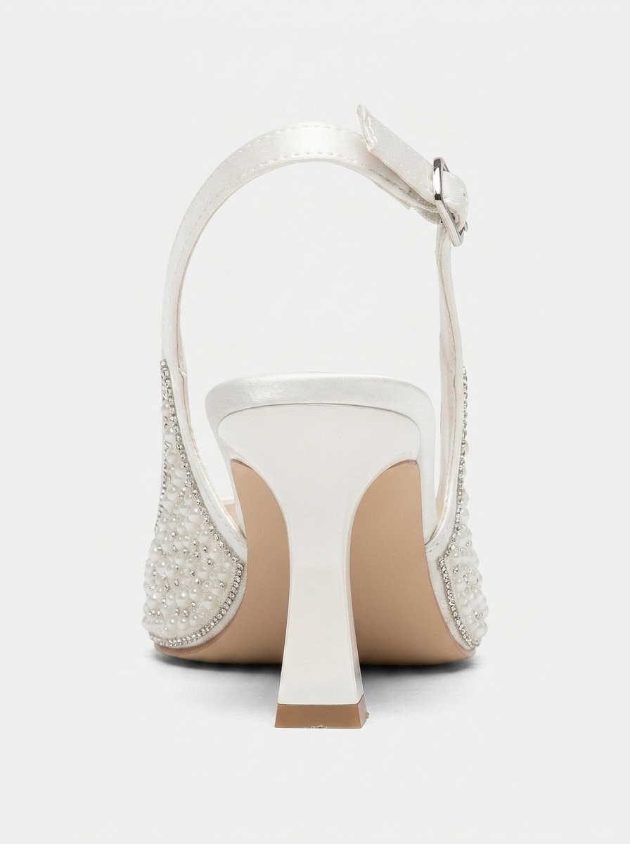 Zapato de tacón destalonado Netto