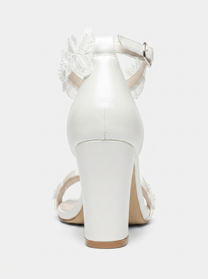 Florielle Bridal  Lace Wedding Heels