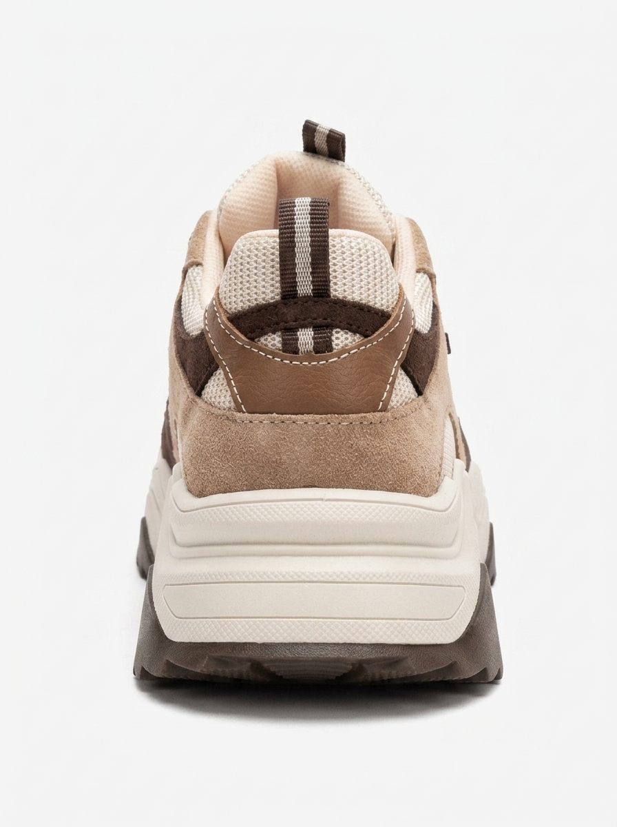 LECCE - Zapatillas Deportivas Marrones Multicolores (Mujer)