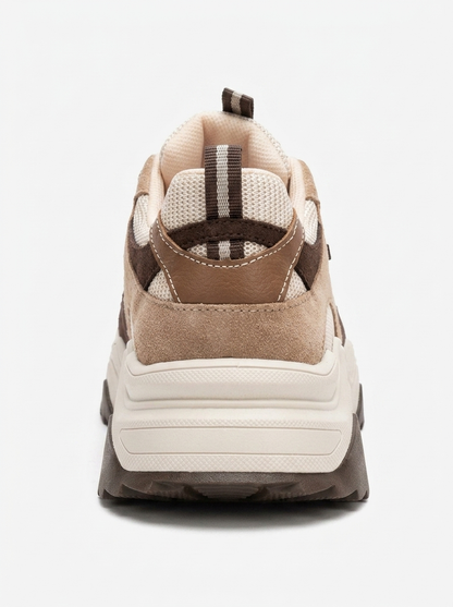 LECCE - Zapatillas Deportivas Marrones Multicolores (Mujer)
