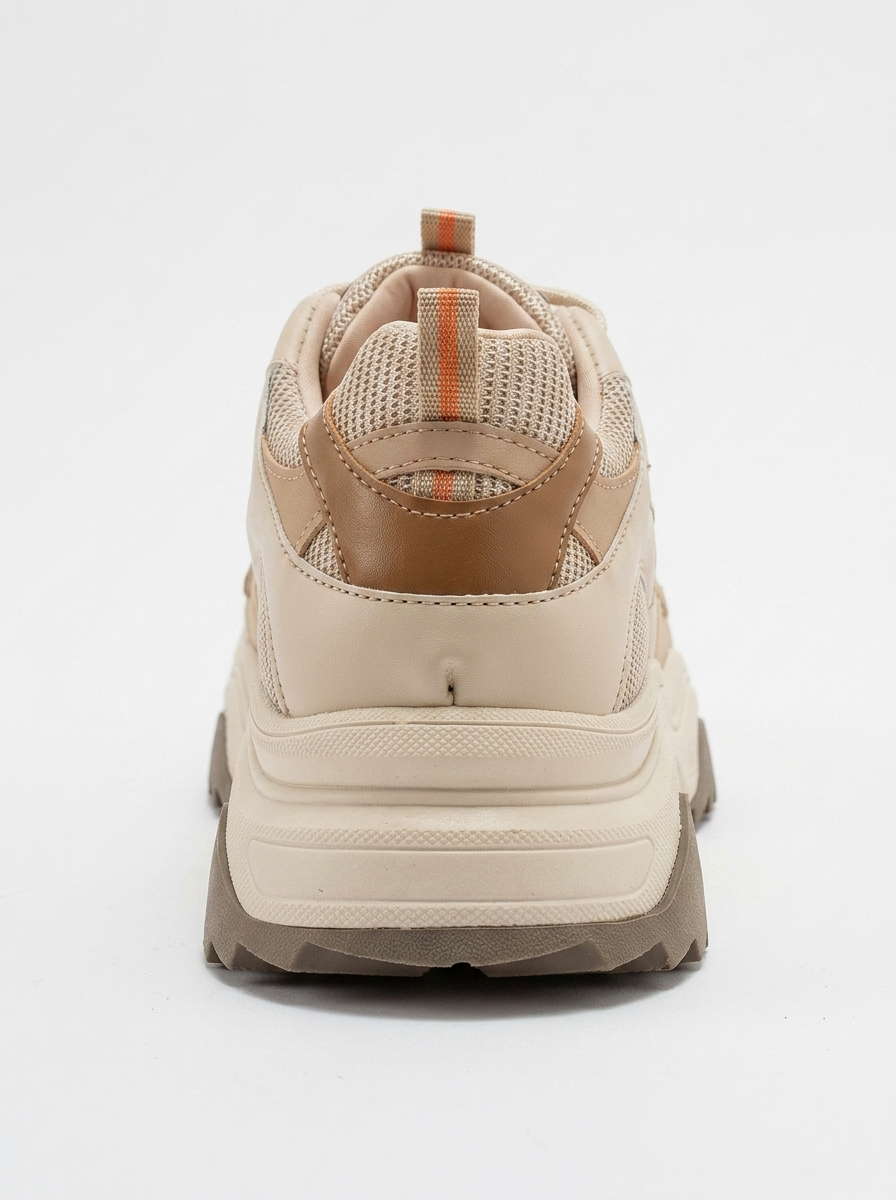 Lecce - Zapatillas de deporte beige-marrón (mujer)