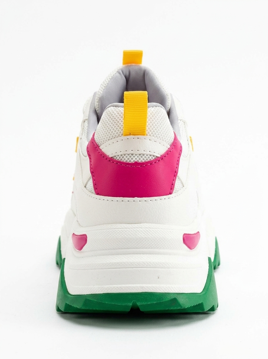 Lecce - Zapatillas Blanco Verde Multicolor (Mujer)
