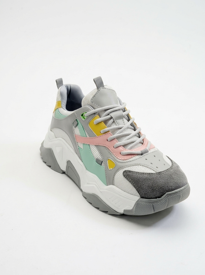 Lecce - Zapatillas deportivas blancas estampadas (Mujer)
