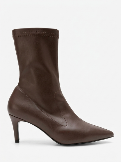 Rossano - Bota de tacón de aguja marrón (Mujer)