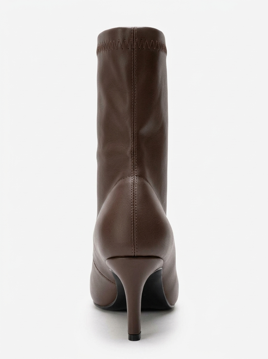 Rossano - Bota de tacón de aguja marrón (Mujer)