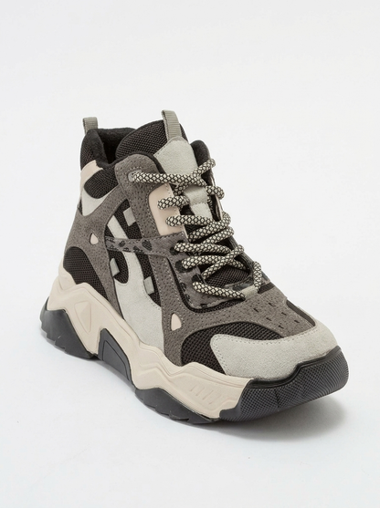 Bota deportiva baja con cordones Lowel Ice Black (mujer)