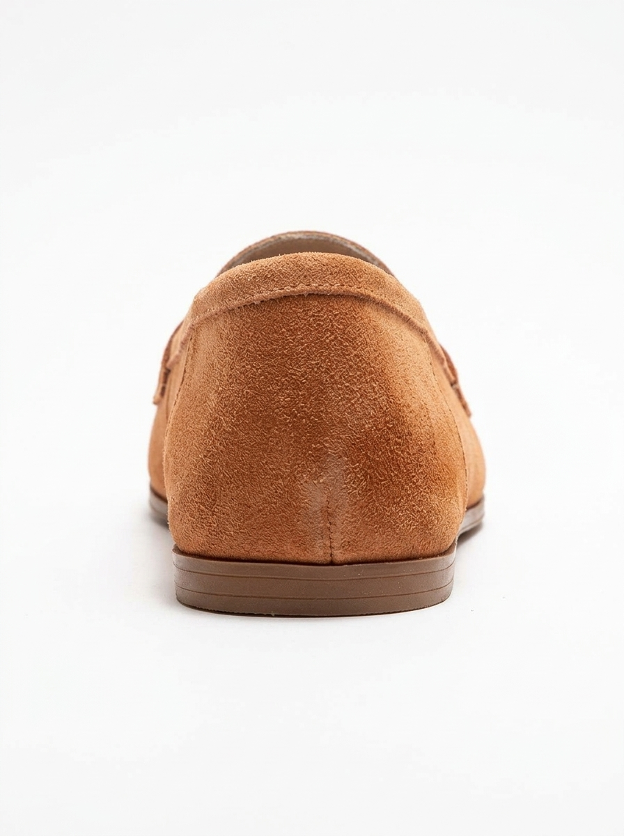 Dorothy - Mocasines de piel de ante color miel