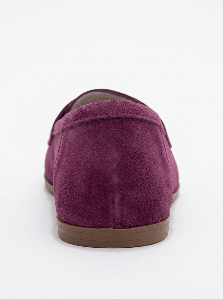 Dorothy - Purple Suede Leather Loafers (Women)