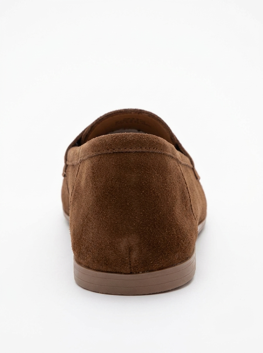 Dorothy - Brown Suede Leather Loafers