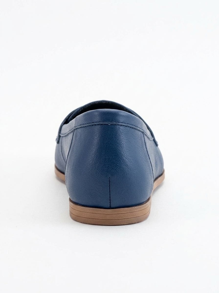 Dorothy - Mocasines de piel azul marino