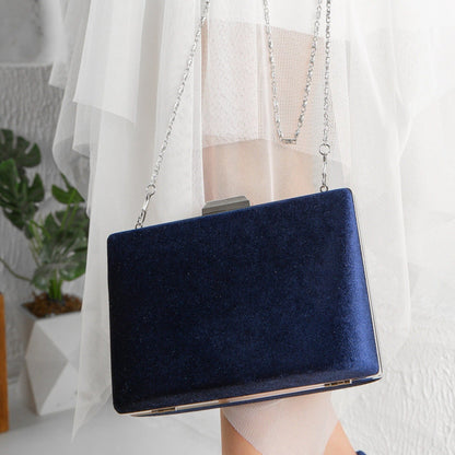 Blue Velvet Clutch, Blue Velvet Bridal Clutch, Wedding Clutch, Blue Bridal Purse, Something Blue, Blue Bridal Clutch, Velvet Clutch Purse