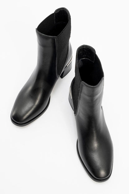 Neiva Black Leather Chelsea Boot (Women)