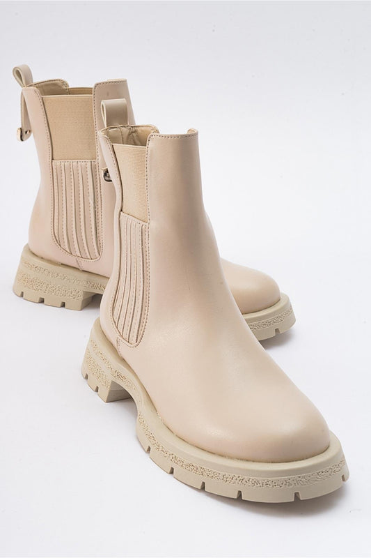 Sofia Beige Chelsea Boot (Women)