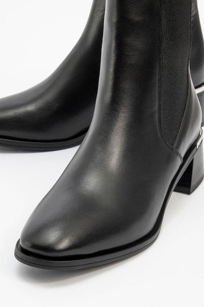 Neiva Black Leather Chelsea Boot (Women)
