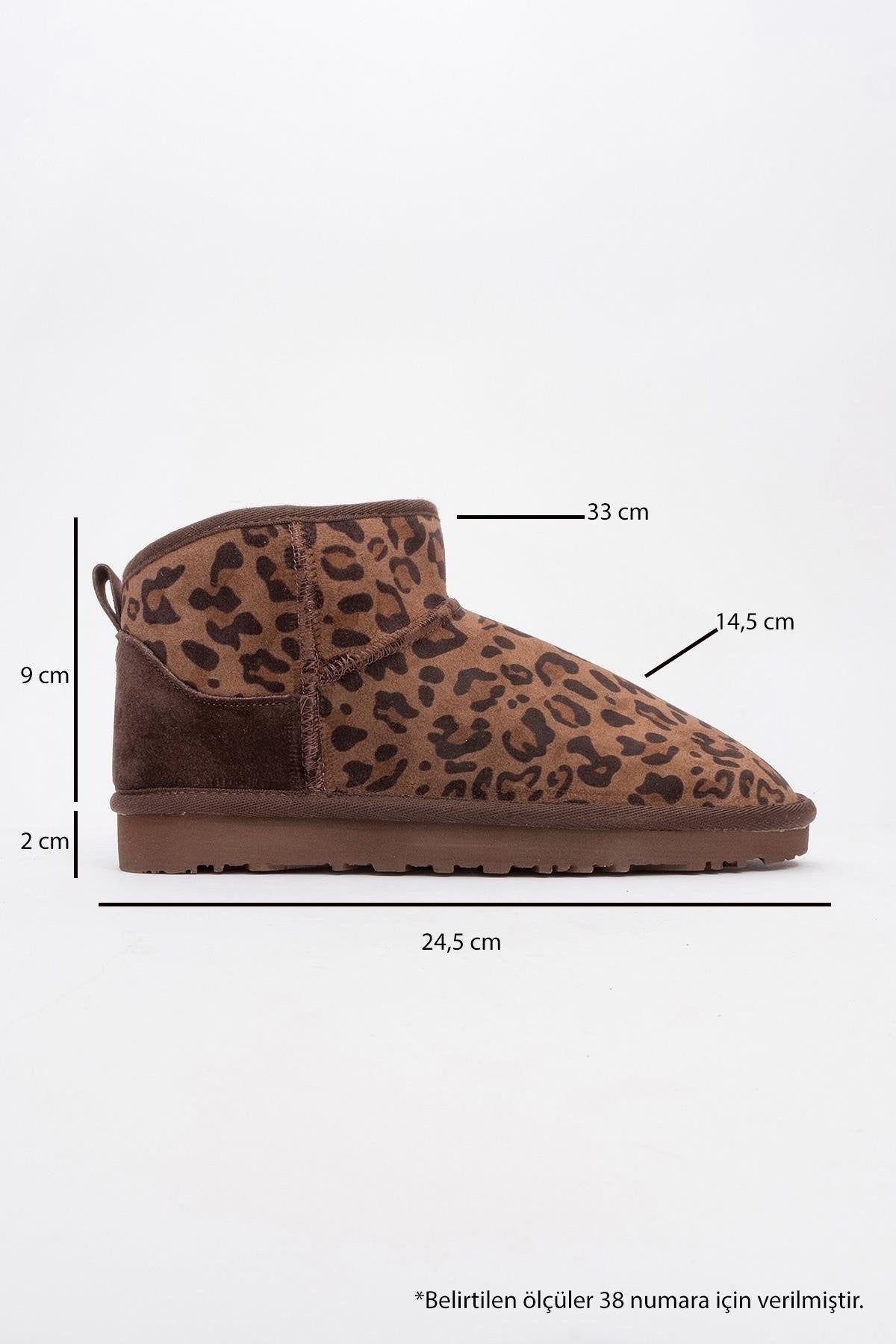 ZAZ Brown Leopard Leather Boot (Women)