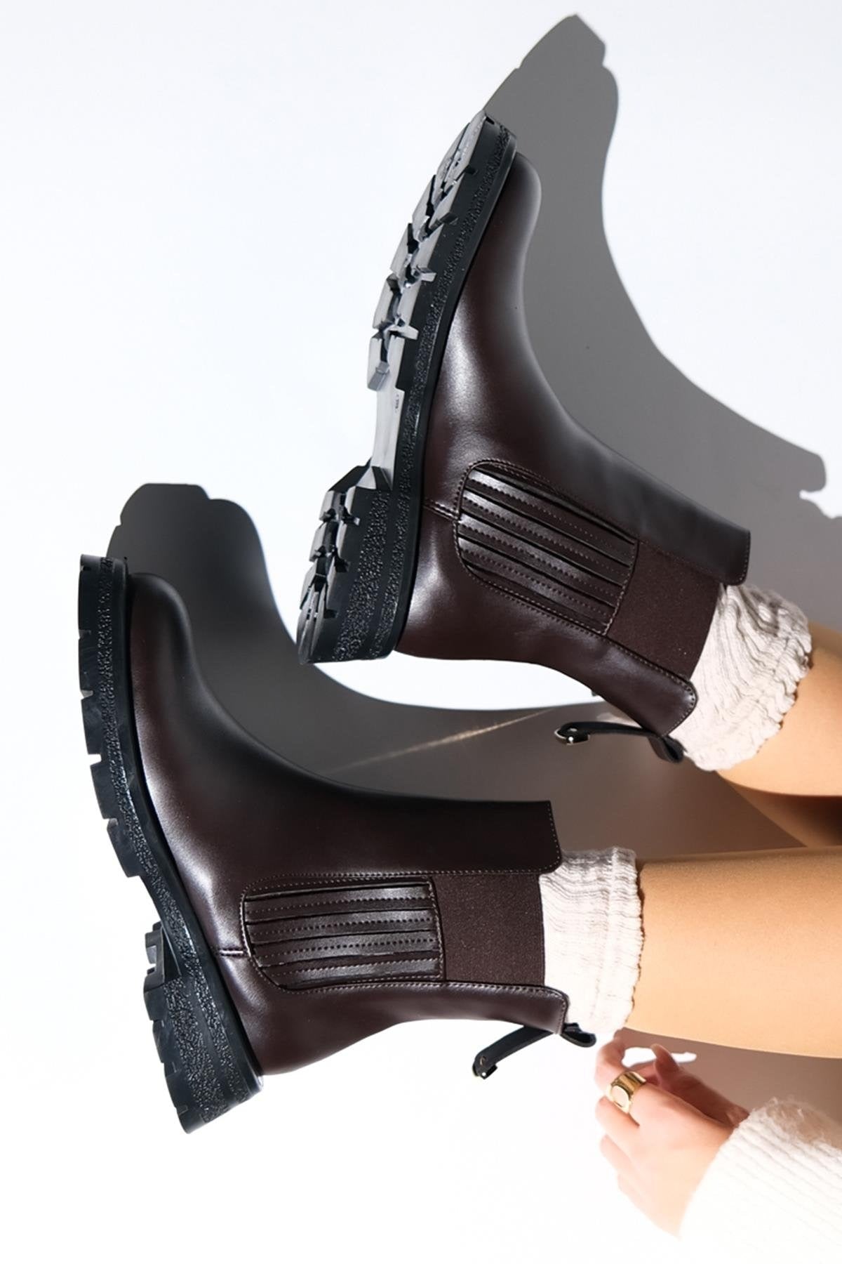 Sofia Brown Chelsea Boot (Women)