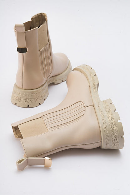 Sofia Beige Chelsea Boot (Women)