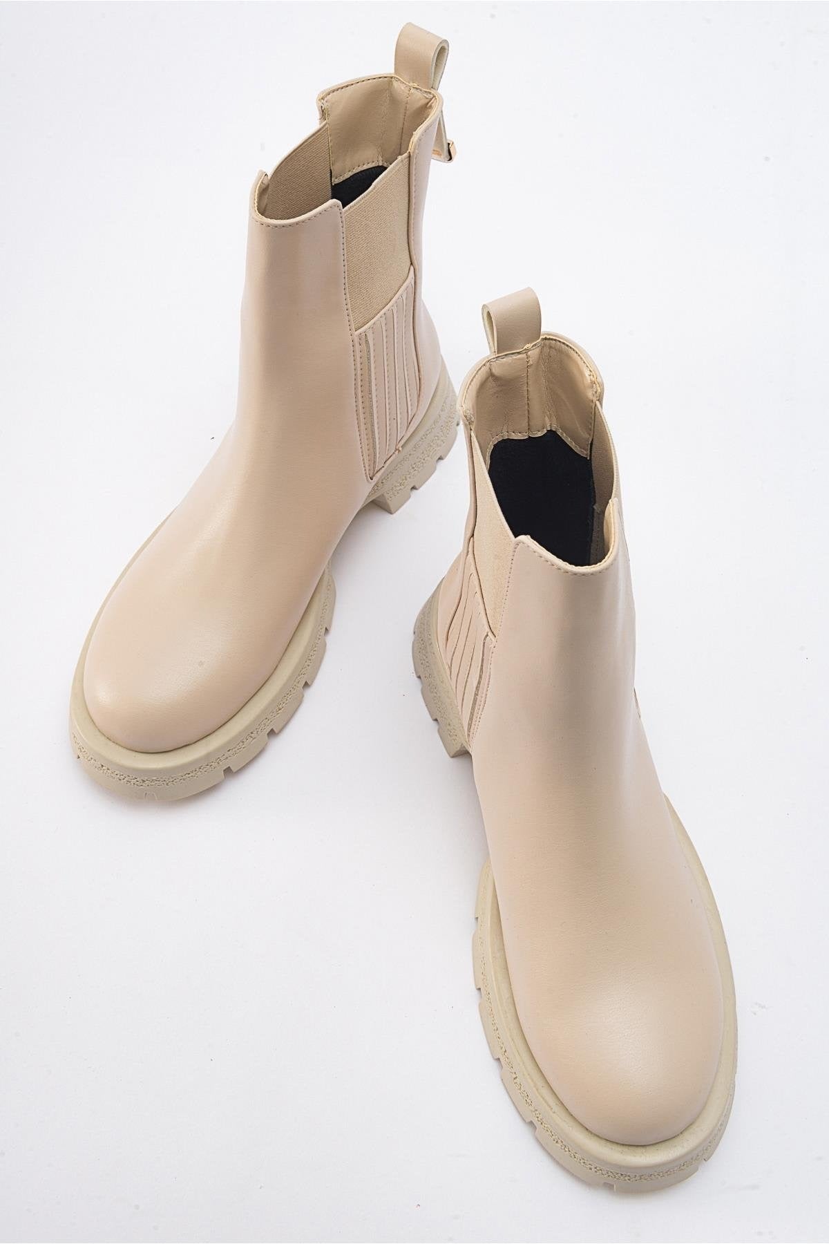 Sofia Beige Chelsea Boot (Women)