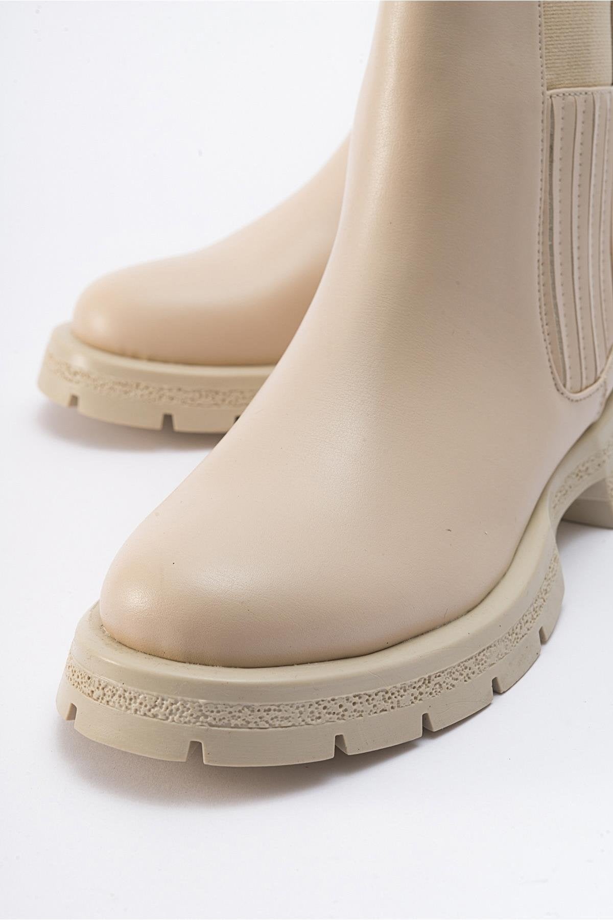 Sofia Beige Chelsea Boot (Women)