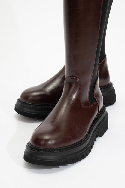 Shadow Burgundy Boot (Women)