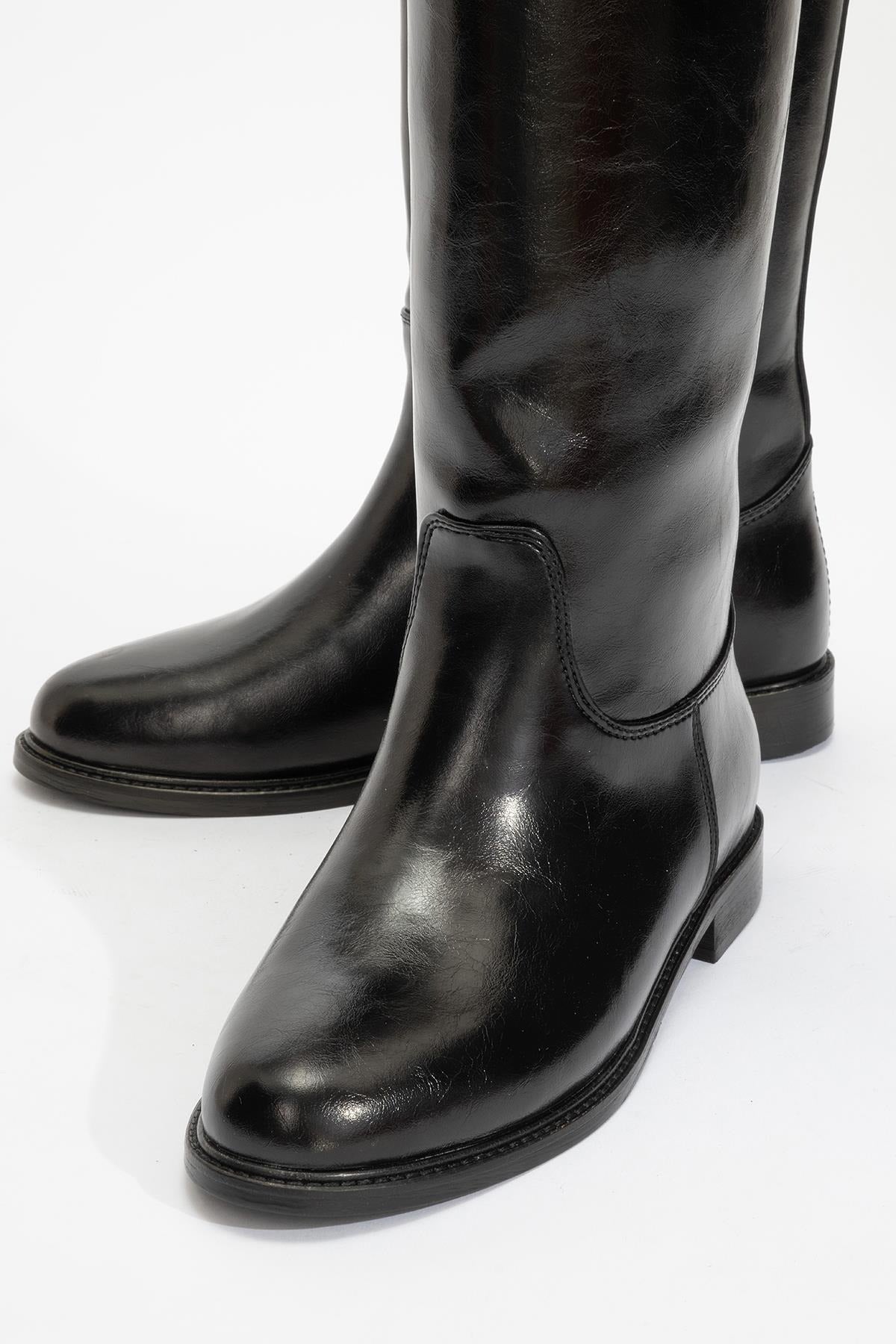 Yoko Black Riding Boot (Women)