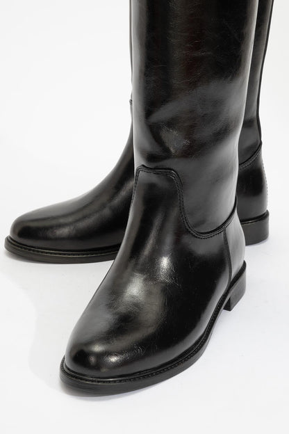Yoko Black Riding Boot (Women)