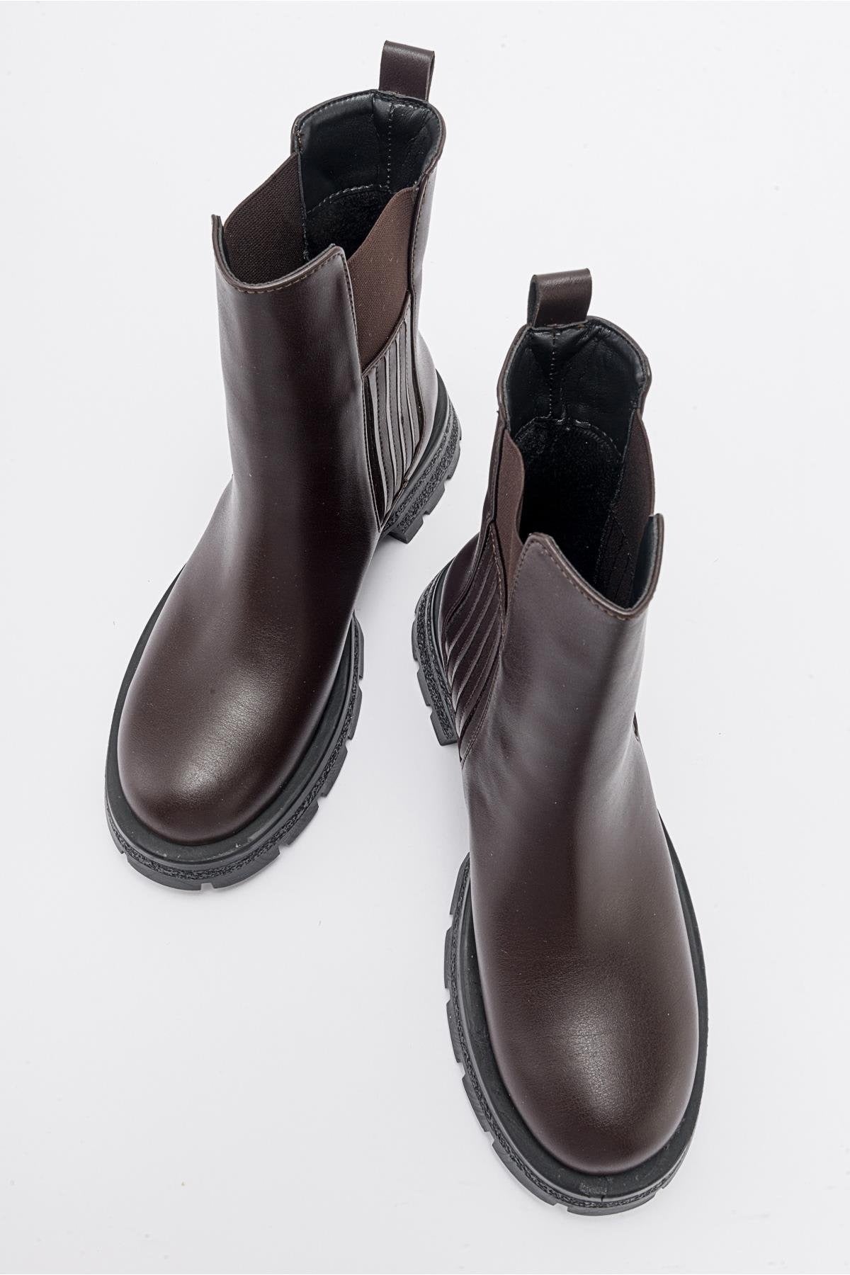 Sofia Brown Chelsea Boot (Women)