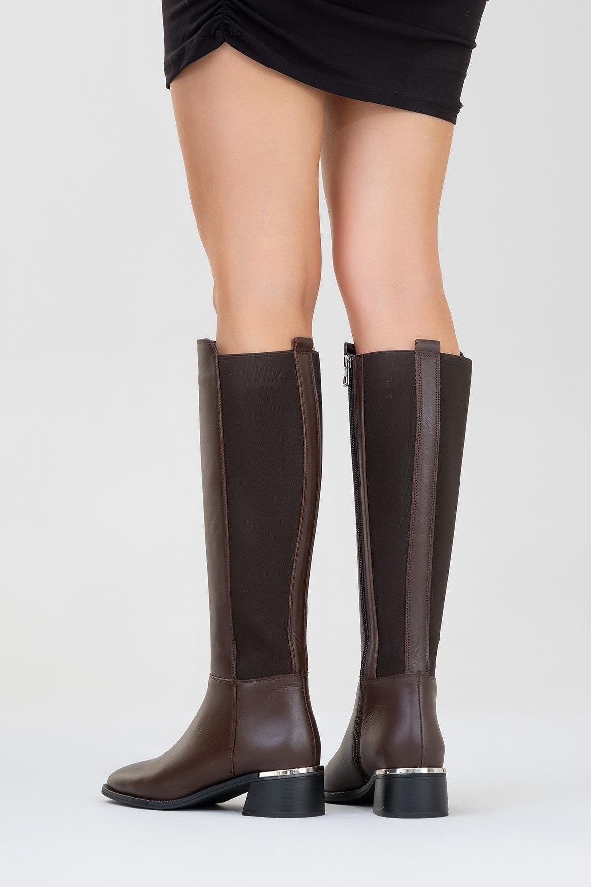 Rochos Brown Leather Boot (Women)