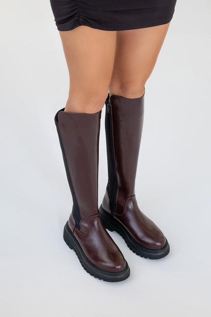 Shadow Burgundy Boot (Women)