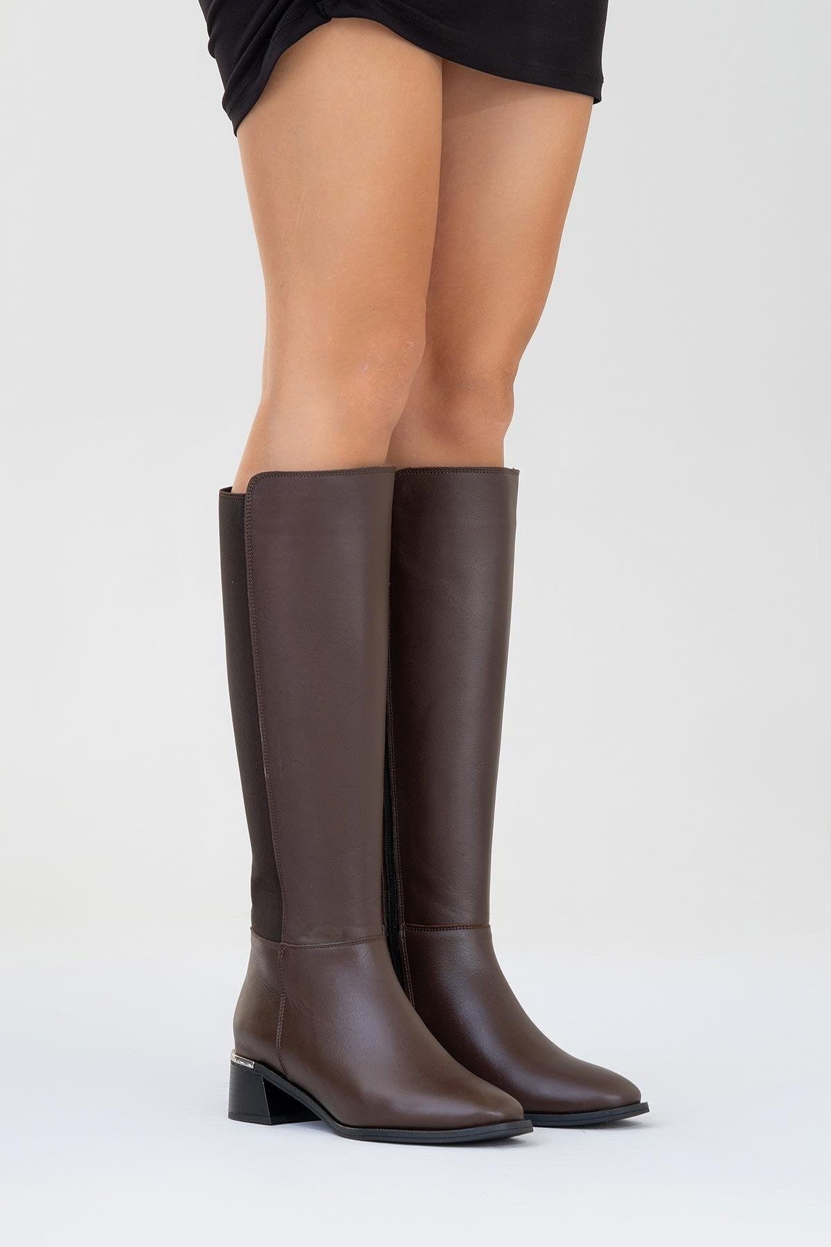 Rochos Brown Leather Boot (Women)