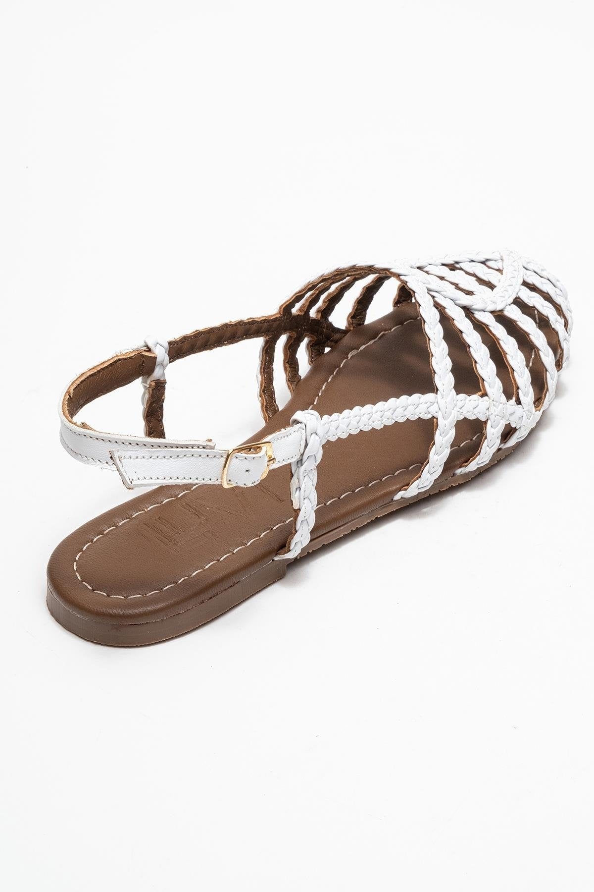 Claudia White Slingback Sandal (Women)