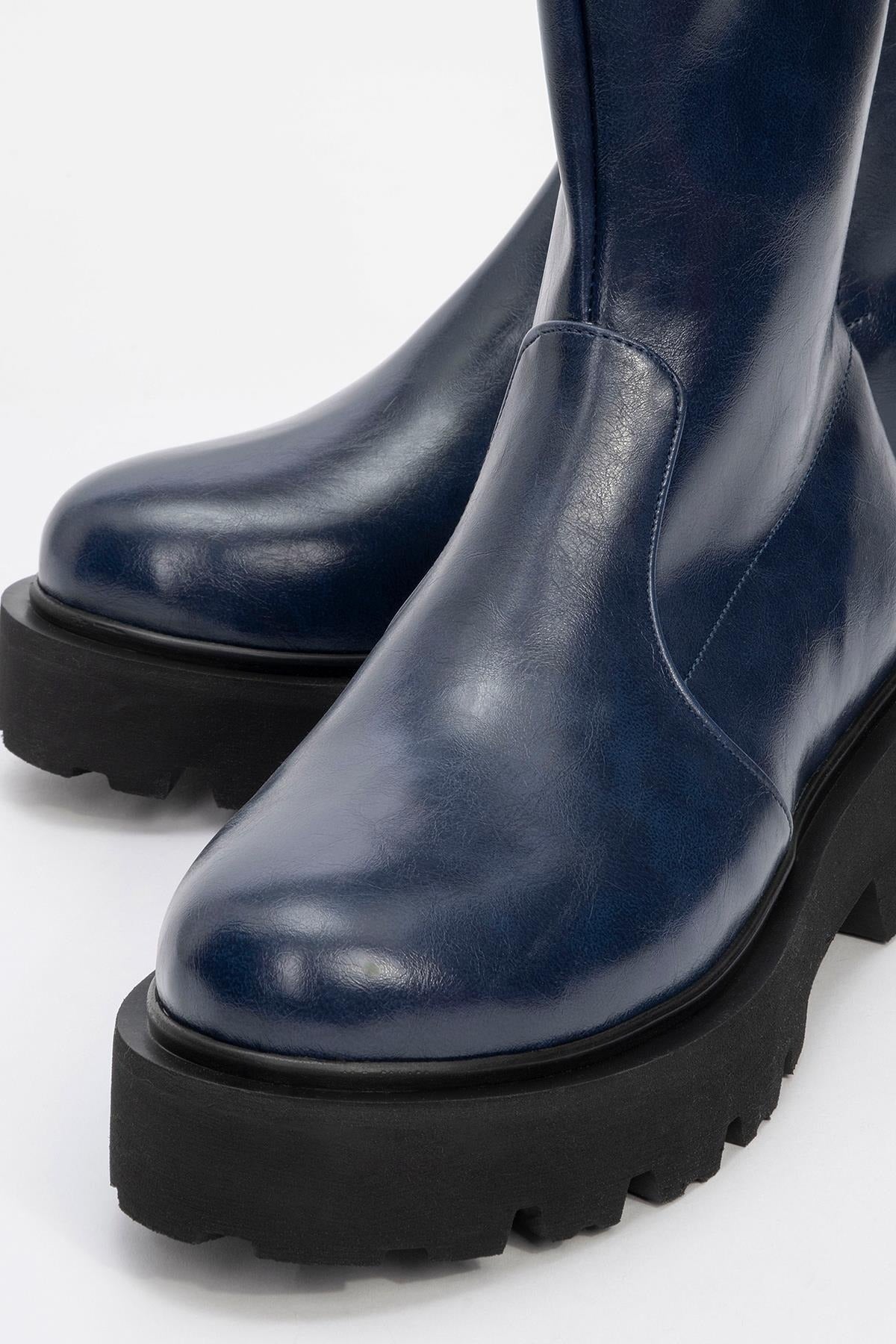 Rush Navy Bootie (Women)