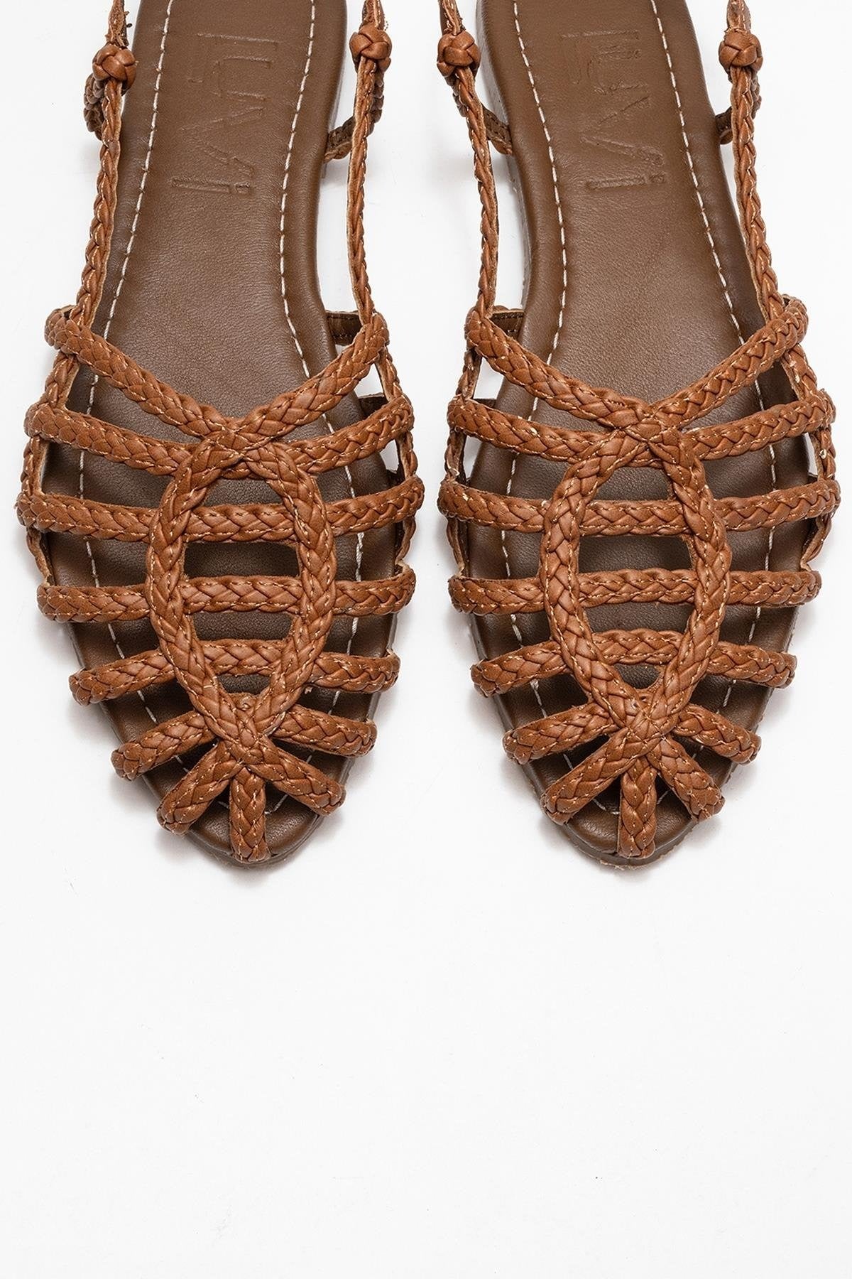 Claudia Cognac Slingback Sandal (Women)