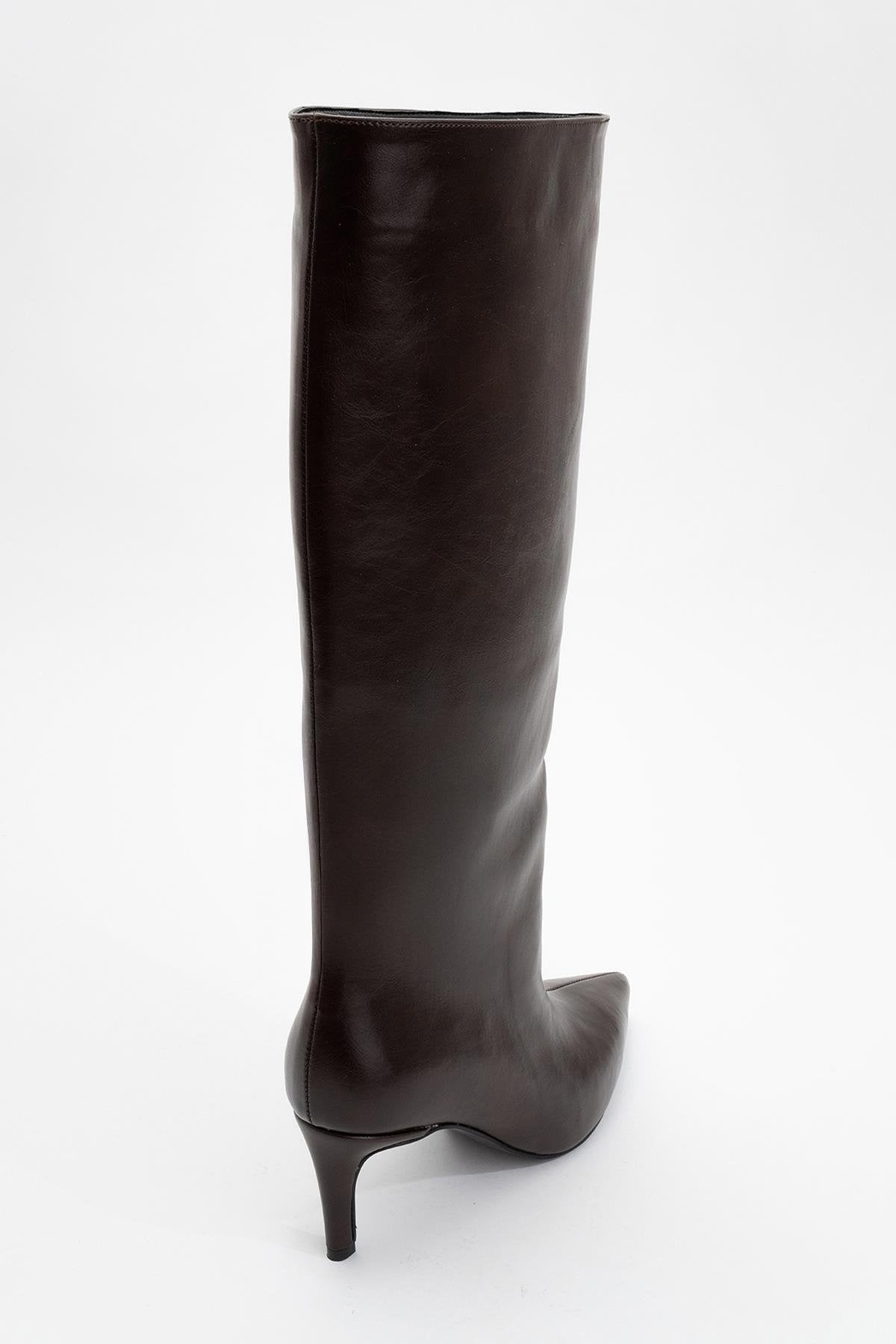 Camila Brown Knee High Boot (Women)