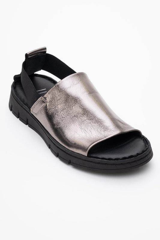 Londoi - Crystal Elastic Strap Leather Sandal (Women)