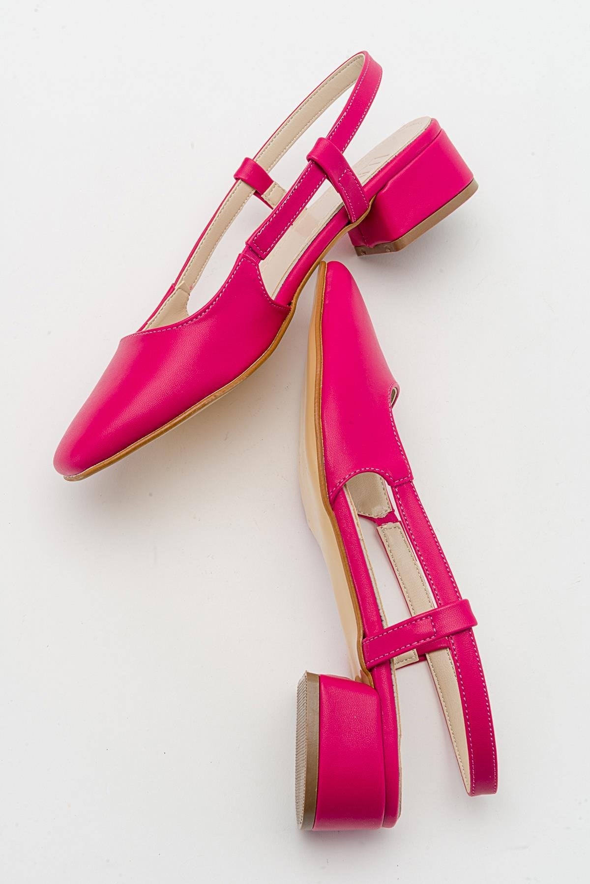 Siena Fucshia Block Heel Sandal (Women)