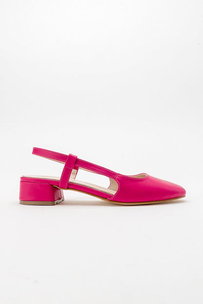 Siena Fucshia Block Heel Sandal (Women)