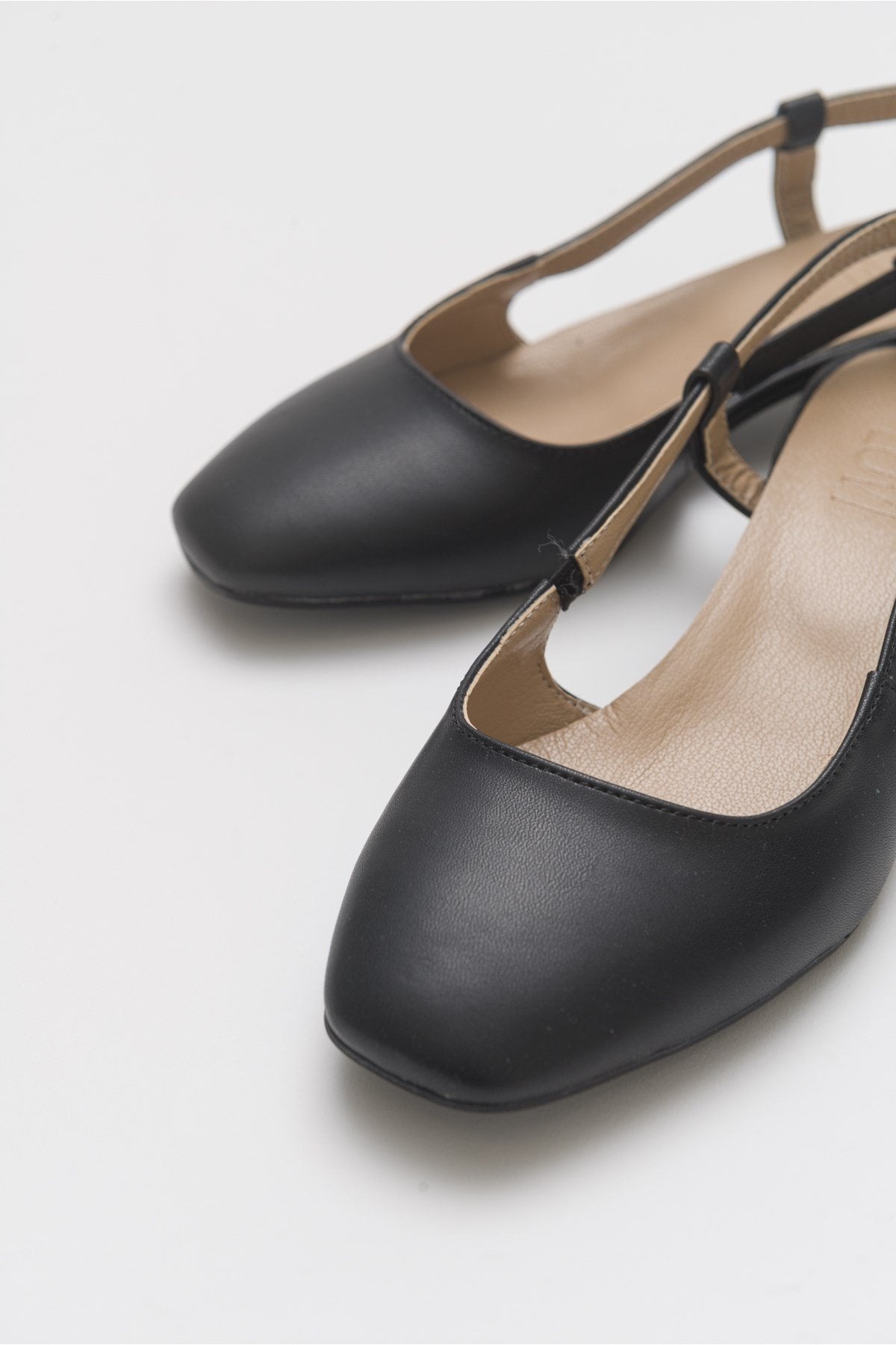 Siena Black Block Heel Sandal (Women)