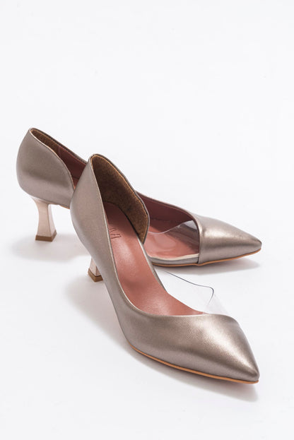 Vera Copper Pointed Toe Pump (Women)