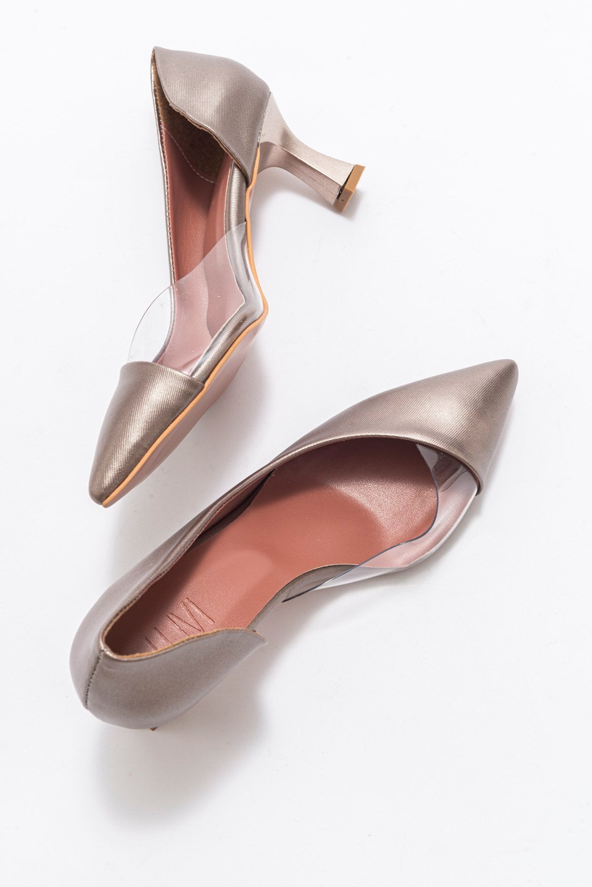 Vera Copper Pointed Toe Pump (Women)