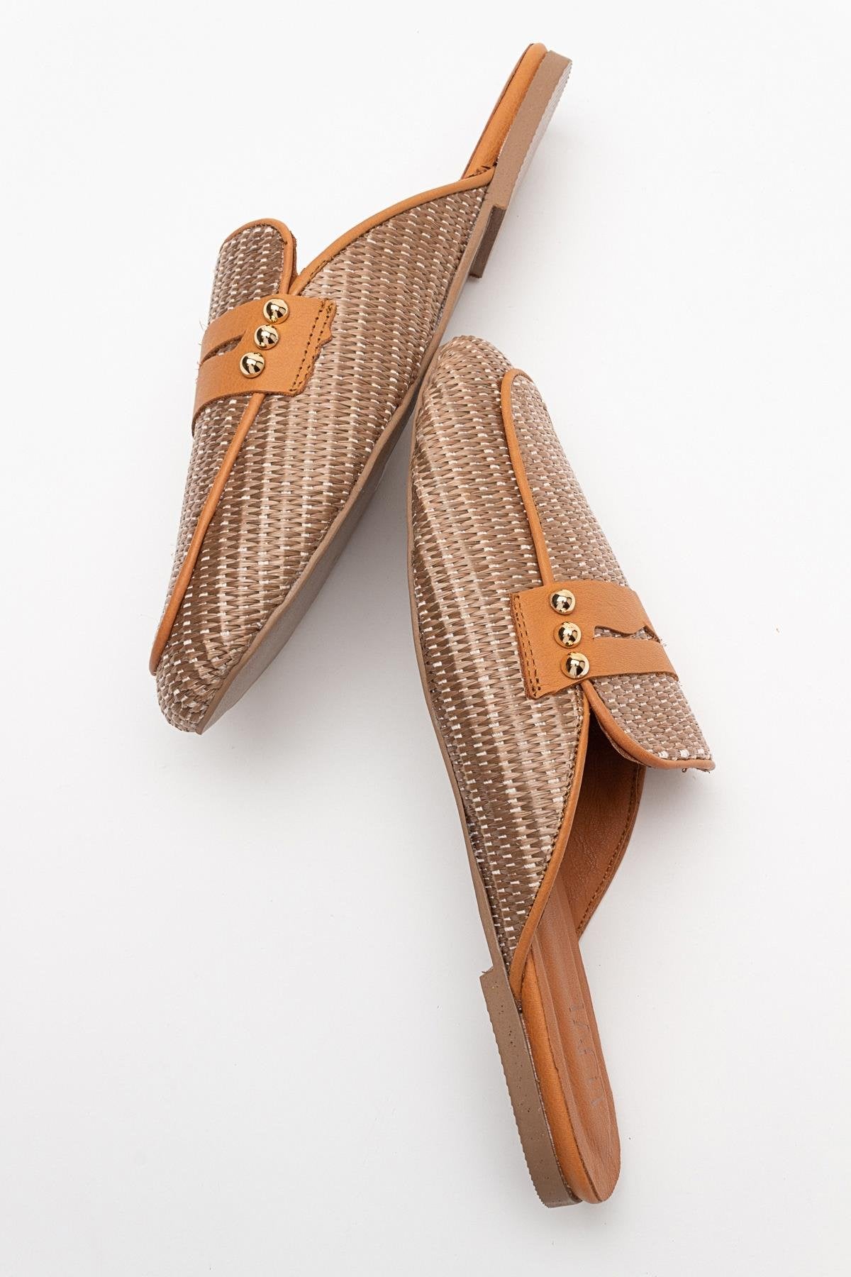 Patrizia - Brown Leather Mule (Women)