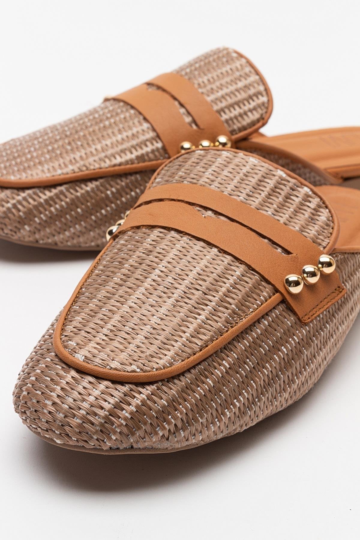 Patrizia - Brown Leather Mule (Women)