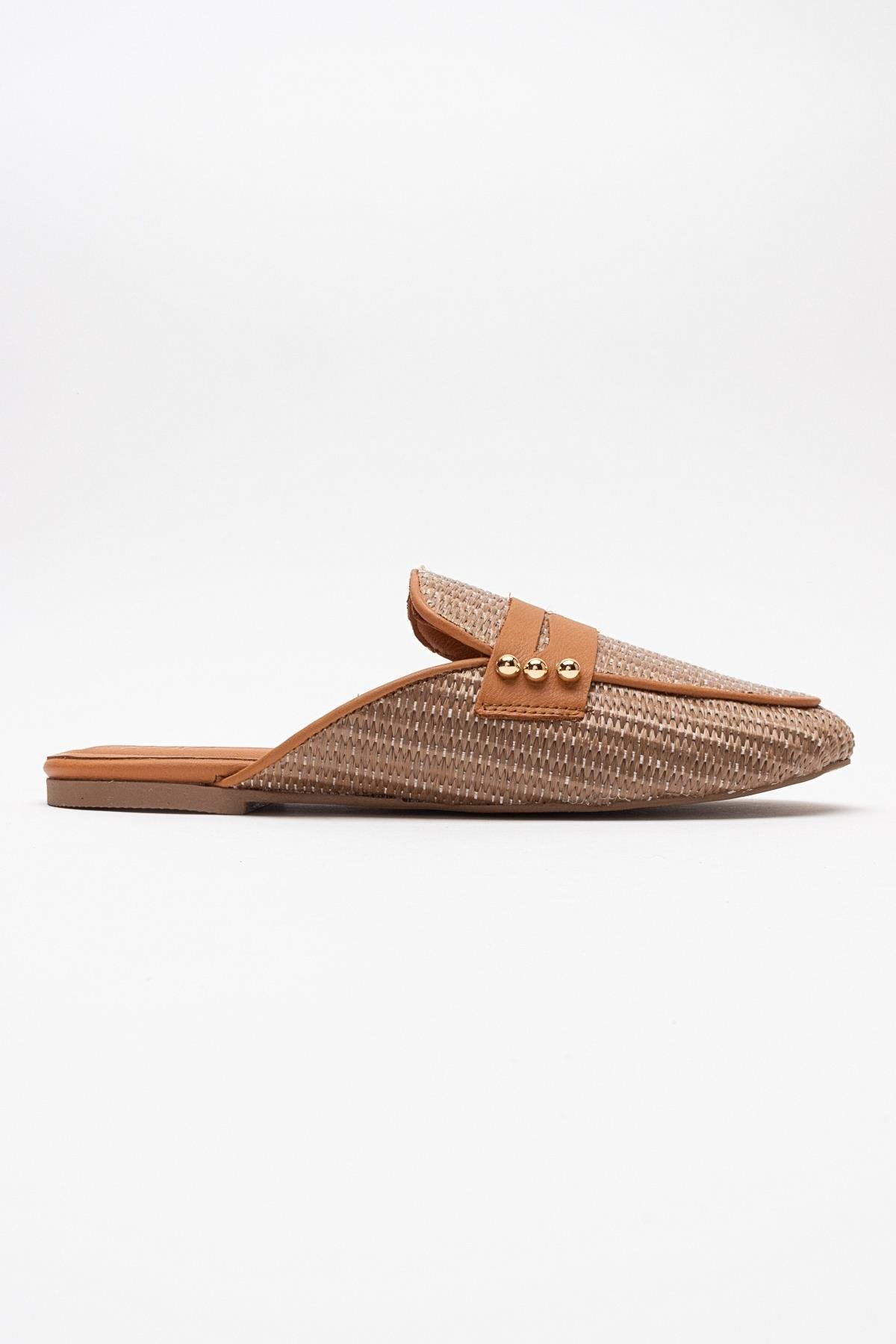 Patrizia - Brown Leather Mule (Women)