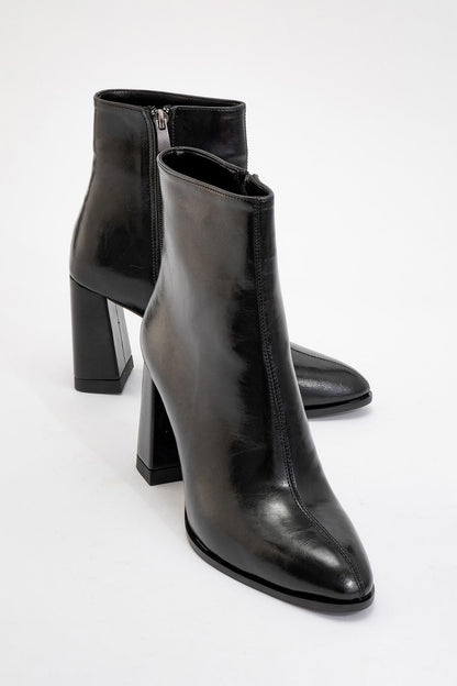 Jewel Black High Heel Boot (Women)