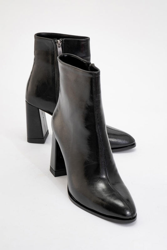 Jewel Black High Heel Boot (Women)